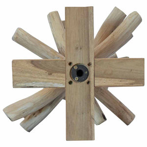 Weihnachtsbaum Teakholz Braun 60 cm