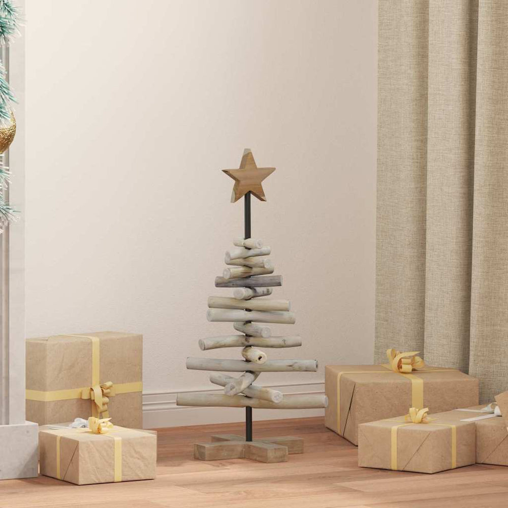 Weihnachtsbaum Teakholz Braun 60 cm