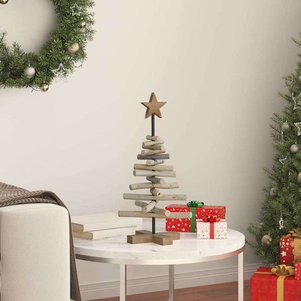 Weihnachtsbaum Teakholz Braun 60 cm