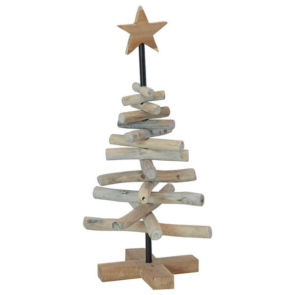 Weihnachtsbaum Teakholz Braun 60 cm