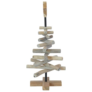 Weihnachtsbaum Teakholz Braun 60 cm