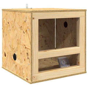 OSB Terrarium Braun 40x40x90cm