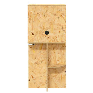 OSB Terrarium Braun 40x40x90cm