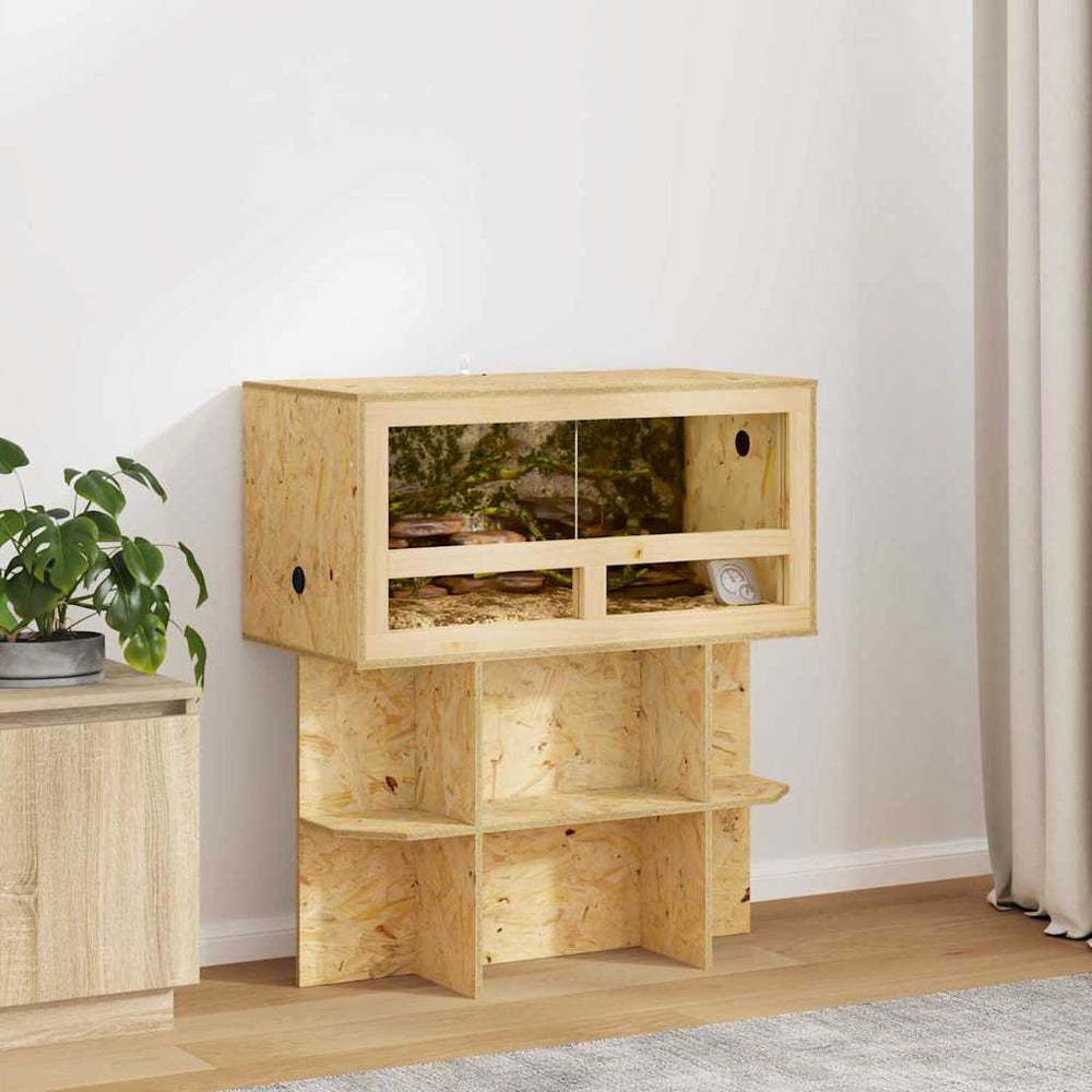 OSB Terrarium Braun 80x40x90cm