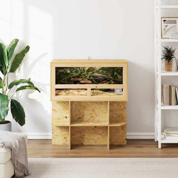 OSB Terrarium Braun 80x40x90cm