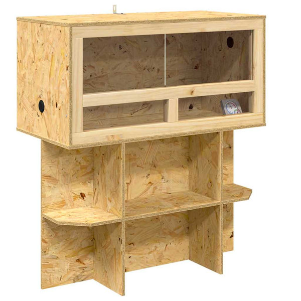 OSB Terrarium Braun 80x40x90cm