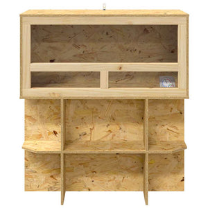 OSB Terrarium Braun 80x40x90cm