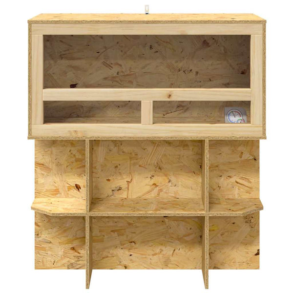 OSB Terrarium Braun 80x40x90cm