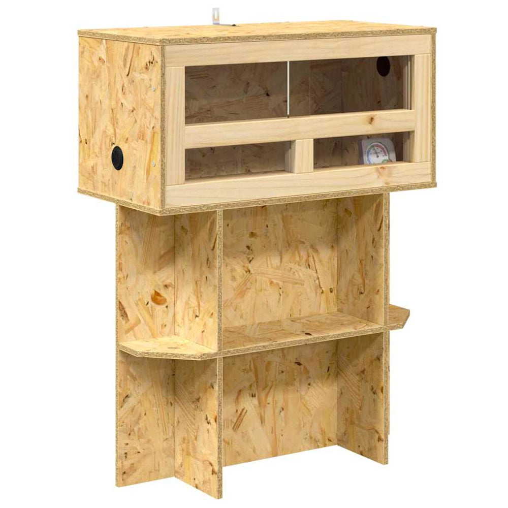 Terrarium Braun 60x30x80 cm OSB