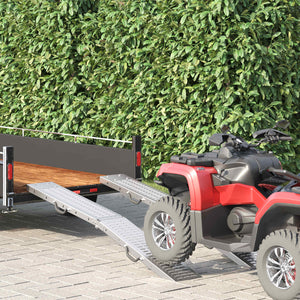 Faltbare Auffahrrampen, 2er Set, 200kg