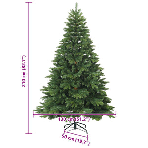 Künstlicher Weihnachtsbaum Klappbar Grün 210cm