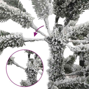 Schnee Weihnachtsbaum Künstlich 120cm