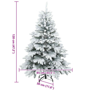 Schnee Weihnachtsbaum Künstlich 120cm