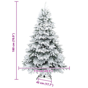 Schnee-Weihnachtsbaum künstlich 180cm