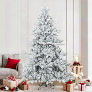 Schneebedeckter künstlicher Weihnachtsbaum 210cm