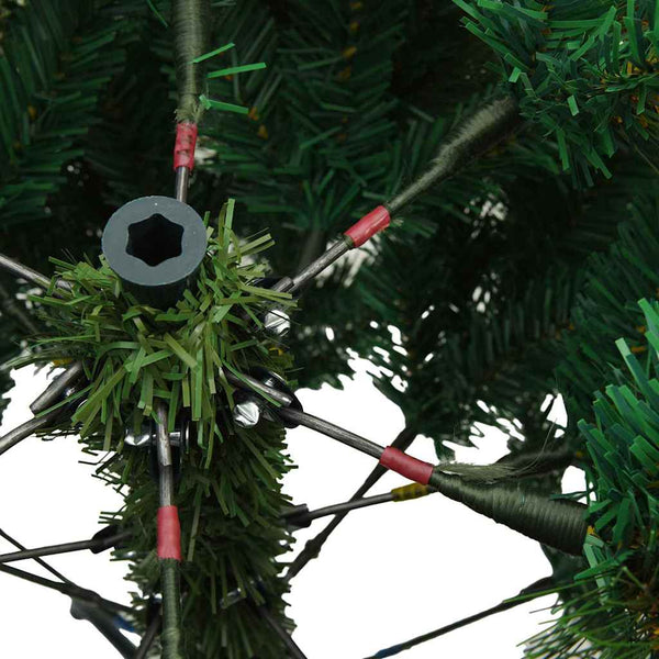 Klappbarer künstlicher Weihnachtsbaum, Grün, 120cm