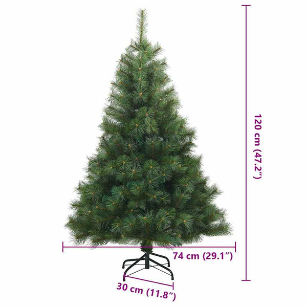 Klappbarer künstlicher Weihnachtsbaum, Grün, 120cm