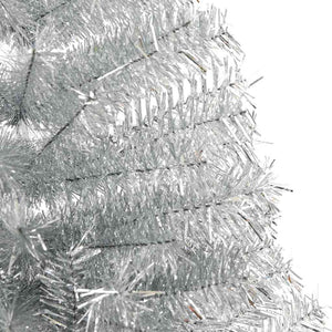 Silberner LED Weihnachtsbaum 240cm