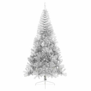 Silberner LED Weihnachtsbaum 240cm