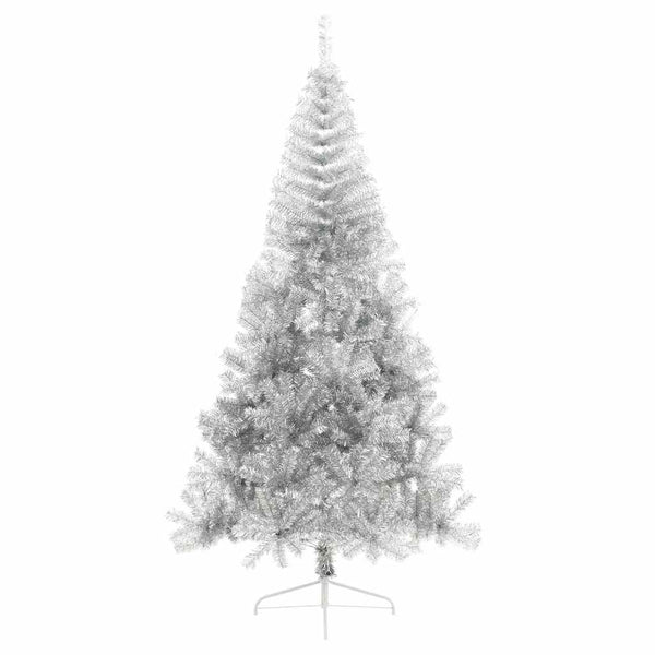 Silberner LED Weihnachtsbaum 240cm