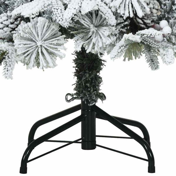 Weißer klappbarer künstlicher Weihnachtsbaum 150cm