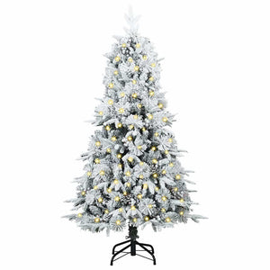 Weißer klappbarer künstlicher Weihnachtsbaum 150cm