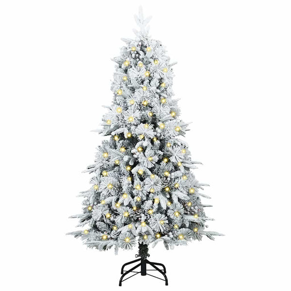 Weißer klappbarer künstlicher Weihnachtsbaum 150cm