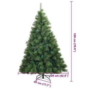Künstlicher Weihnachtsbaum mit 300 LEDs, 180cm