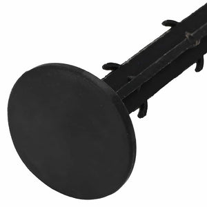 Schwarze Bodenheringe Kunststoff 3x11cm - 500 Stk.