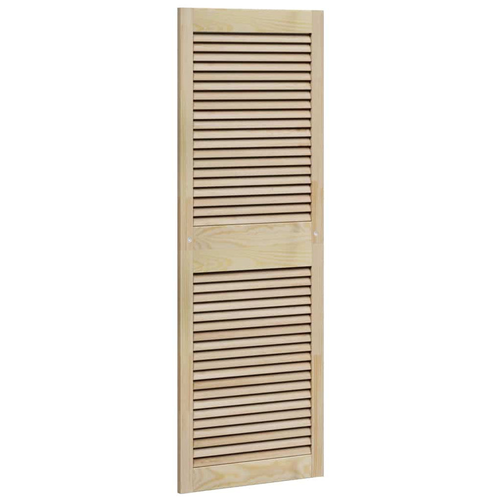 vidaXL Porte d'armoire naturelle 49,5 x 2,1 x 140,5 cm Bois de pin massif