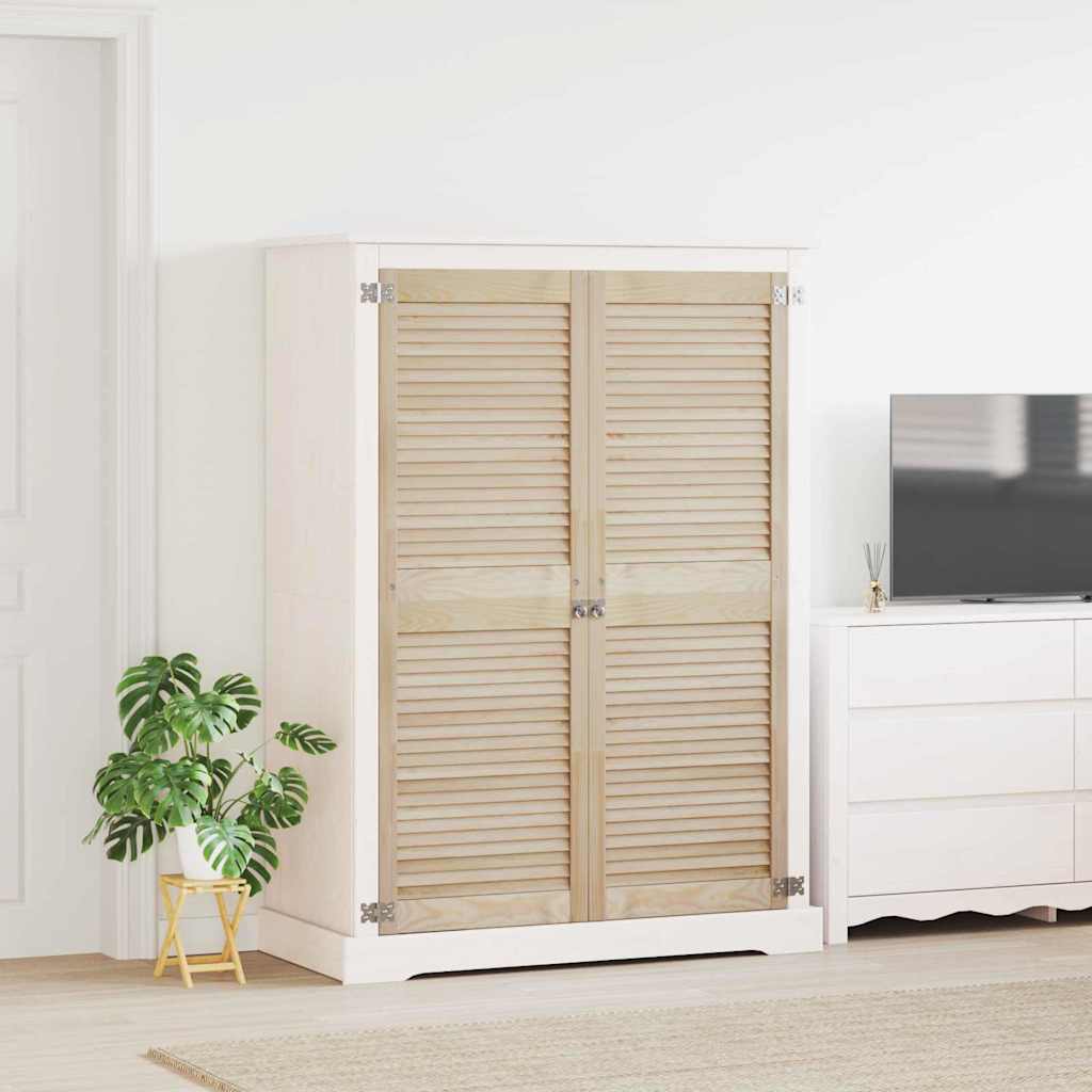 Schranktür 2er Set Kiefer Natur 49,5x140,5 cm