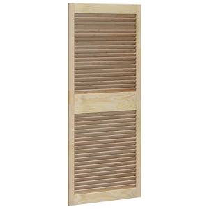 Schranktür Natur Kiefer 2er-Set 140,5x59,5cm