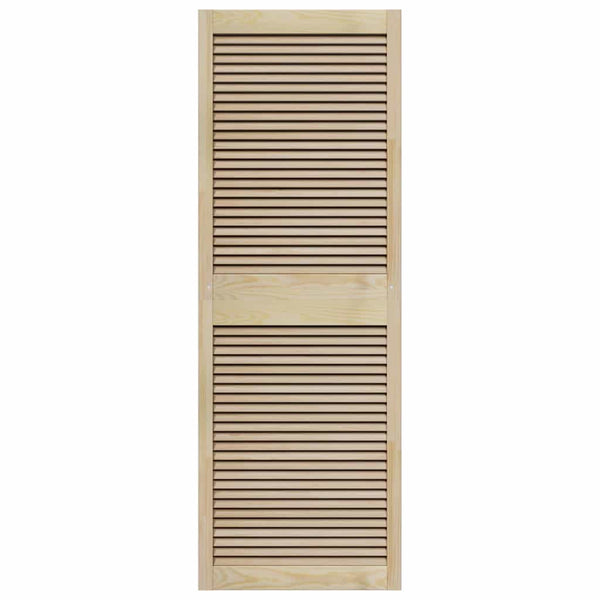 Massivholz Schranktür Kiefer Natur 170 cm