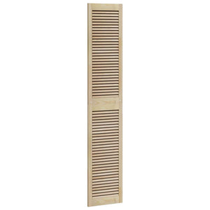Massivholz Schranktür Kiefer Natur 39,5cm
