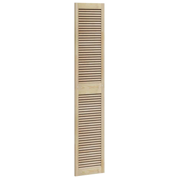 Massivholz Schranktür Kiefer Natur 39,5cm