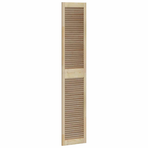 Massivholz Schranktür Kiefer Natur 39,5cm