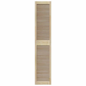 Massivholz Schranktür Kiefer Natur 39,5cm