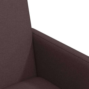 Esszimmerstühle mit Rollen, Dunkelbraun, 2er-Set