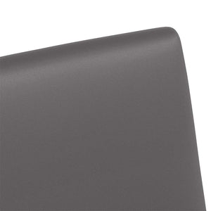 Esszimmerstühle mit Rollen, 2er Set, Grau
