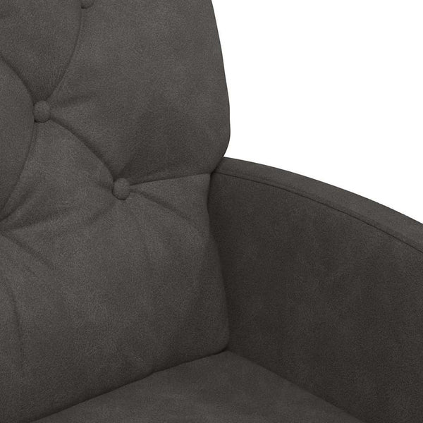 Esszimmerstühle mit Rollen, 2er Set Schwarz