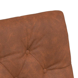 Esszimmerstühle Braun mit Rollen, 2er-Set