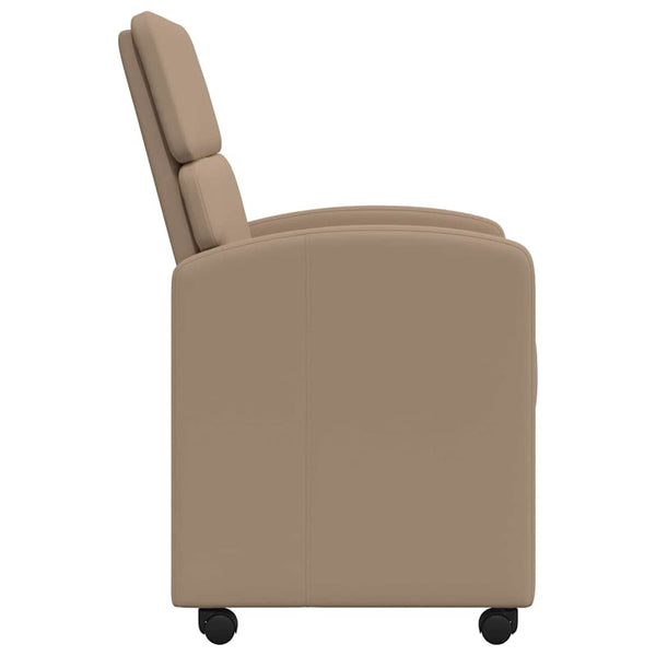 Esszimmerstühle mit Rollen Cappuccino 2er Set