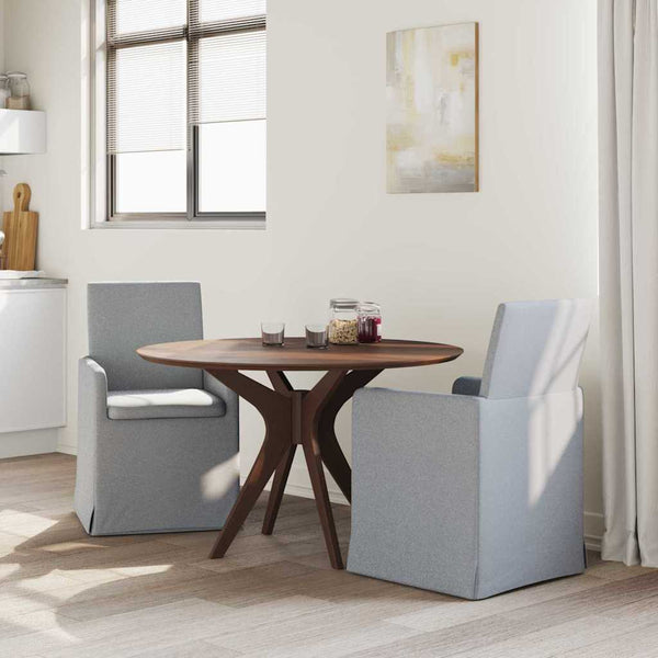 vidaXL Chaises de salle à manger 2 pcs Gris clair 57 x 67 x 95 cm Tissu