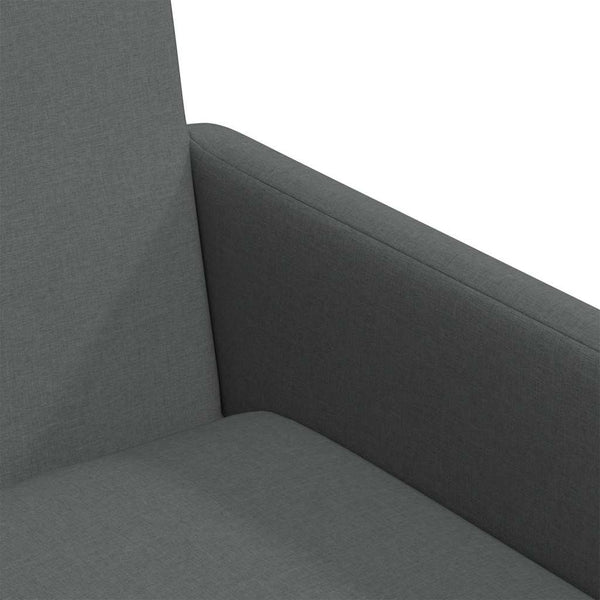 Esszimmerstühle Dunkelgrau Stoff 2er Set