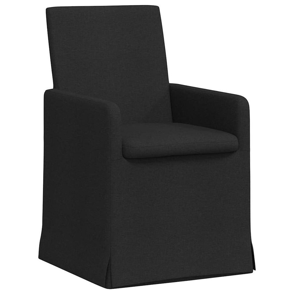 Schwarze Esszimmerstühle 2er Set