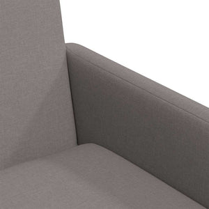 Esszimmerstühle 2er Set Taupe Stoff