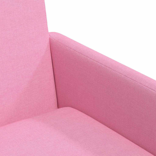 Esszimmerstühle Rosa Stoff 2er Set