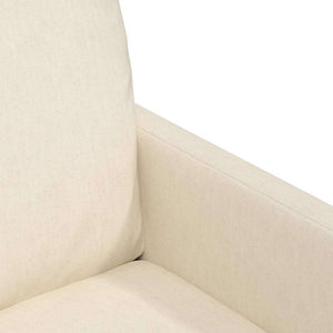 Beige Leinen Esszimmerstühle, 2er-Set