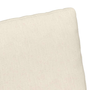 Beige Leinen Esszimmerstühle, 2er-Set