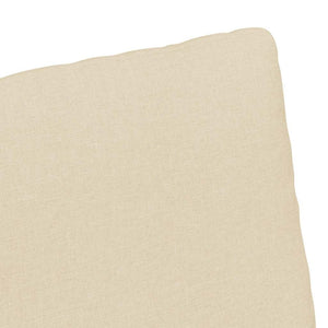 Esszimmerstühle Creme Stoff 2er Set